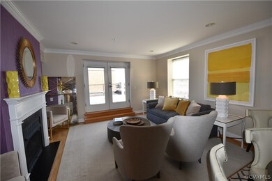 Living Room opens to huge patio
