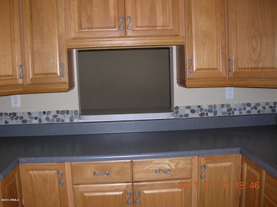 Pass thru window to dining room