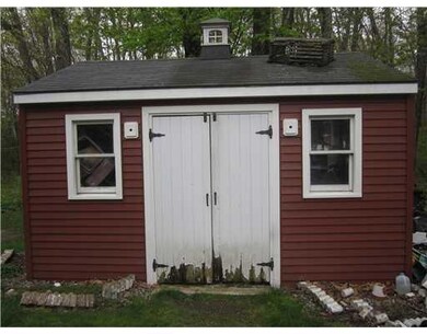 Storage. Concrete foundation and...