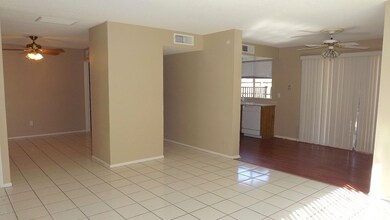Great room showing bonus & kitchen