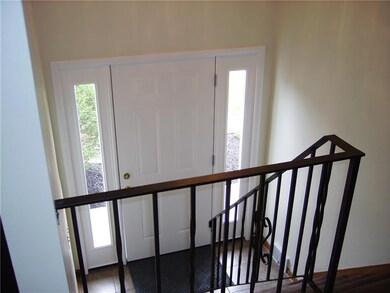 Front entry.