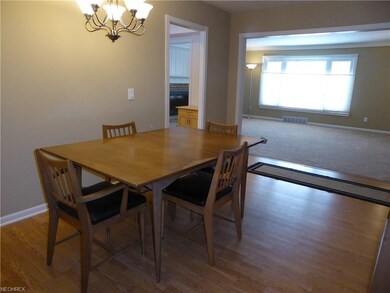 Dining Room adjoins Kitchen.