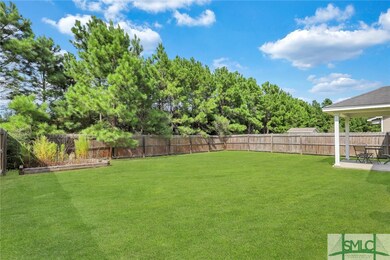 Spacious back yard