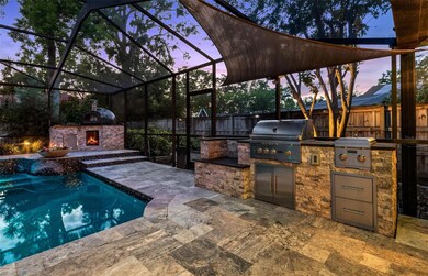 Coyote outdoor kitchen set with side burner. A special spot fit for a Green Egg Grill (left)