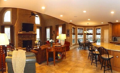 Kitchen and Family Room