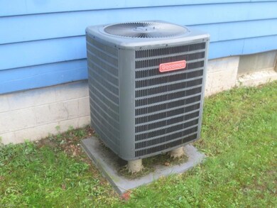 Newer central AC condenser