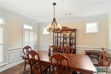 Large formal dining room