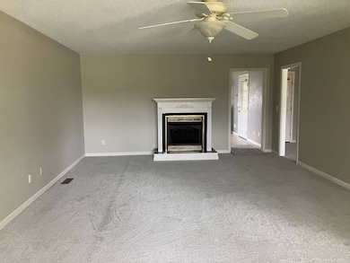 New paint & carpet in front living room