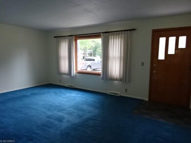 Living room with nice front picture window