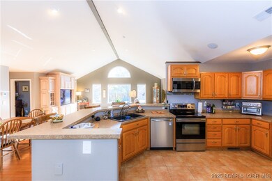 Large open kitchen with Stainless Steel Appliances