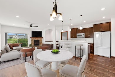 open concept floor plan