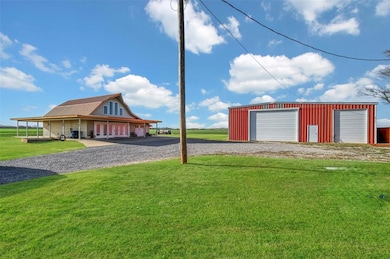 HOME AND BARN on EDGE of TOWN