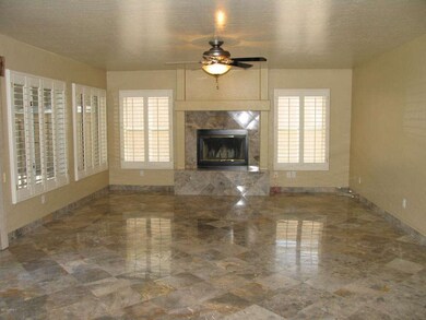 View of family room from the kitchen