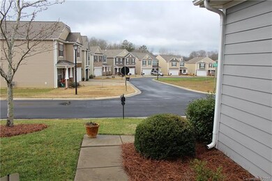 Looking out the front door.