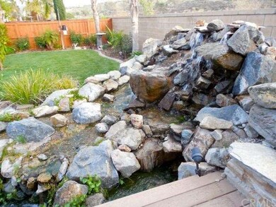 ROCK WATER FEATURE & FIRE PIT