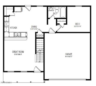 1802 2-Car - Floor Plan - BROCHURE - GRP