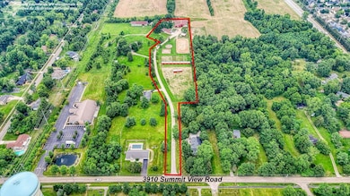 3910 Summit View Rd Property Outline 1