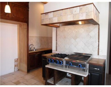 Kitchen. The architectural detail throughout this