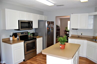 Large Kitchen with island