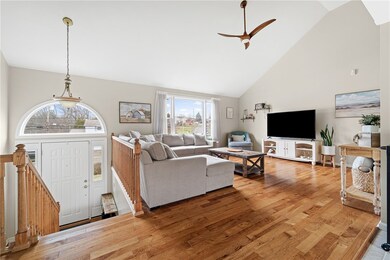 Sun-filled living room