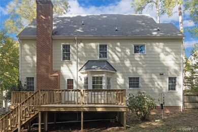 Vinyl and brick siding makes it easy to maintain.