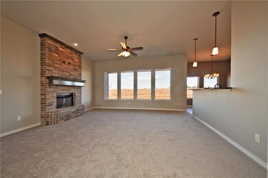 Family Room with fireplace