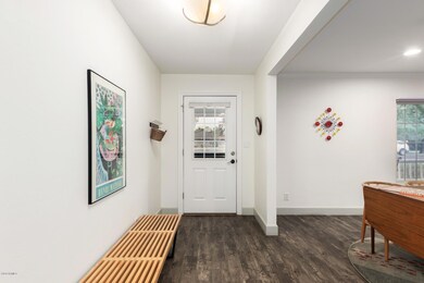 Open, bright entry way.