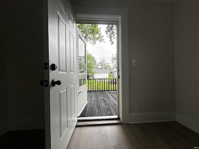 back door to deck off dining room