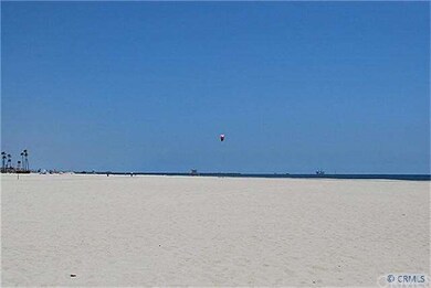 The wide open beach with the bike path, dog beach,