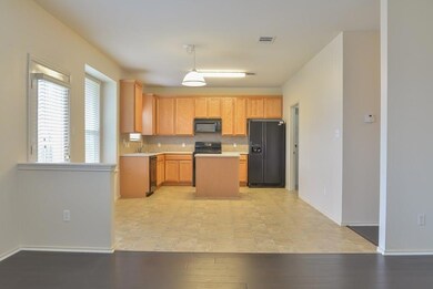 Living/kitchen area