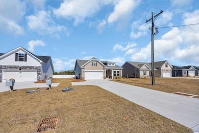View of front facade featuring a residential view,