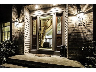 Elegant front entryway.