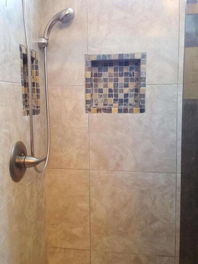 Master shower