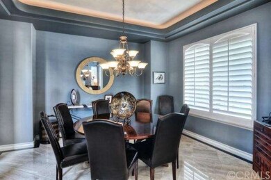 Formal Dining Room With Plantation Shutters