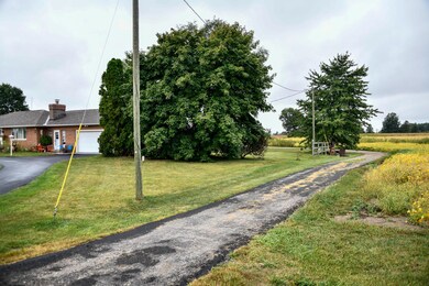 Separate Driveway to Barn