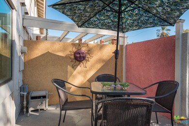 Private space for Al Fresco dining