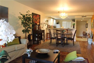 View Living, Dining & Kitchen
