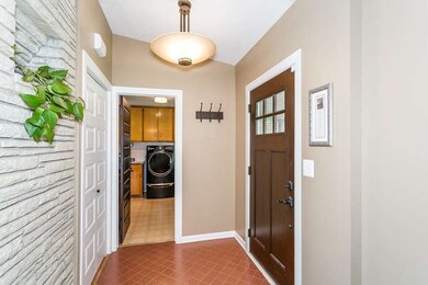 Dramatic Foyer....Go left to the open family livin