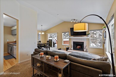Upstairs living