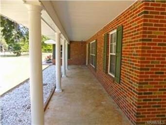 Another view of front porch