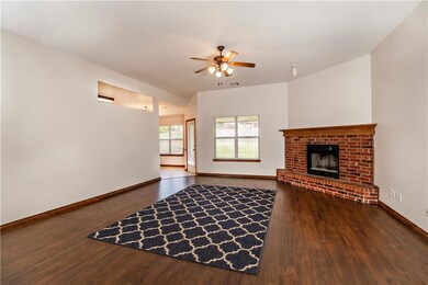 Beautiful, large living room with brand new wood f