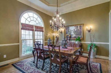 Beautiful dining room with plenty of natural light