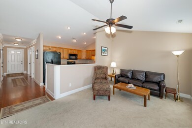 Kitchen opens to Family Room