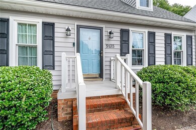Exterior view, front of home