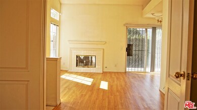 Living room view from bedroom