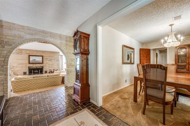 Large Dining room when you enter