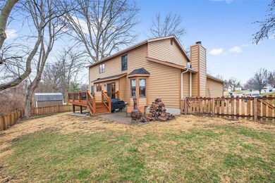 fenced backyard with newer cedar deck