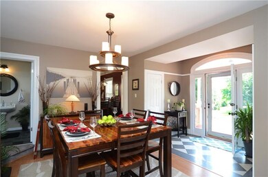 Dining room is ready for entertaining!
