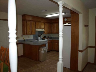 Another angle of the kitchen.
