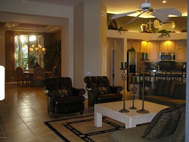 View from Family Room to Entry